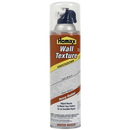 Homax 20 Oz Aerosol Water Base Knockdown Wall Texture 406506